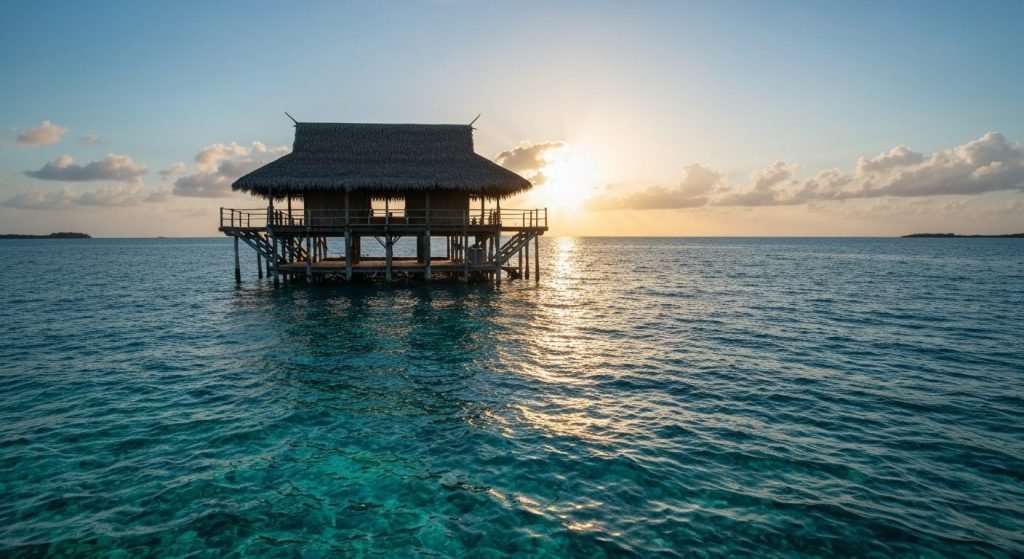 raja ampat liveaboard cost — Photorealistic editorial travel photograph relevant to: The direct-booking charter authorit
